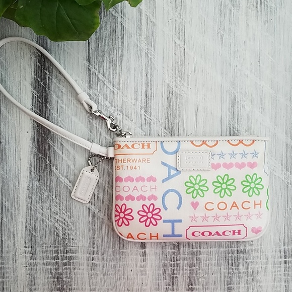 Coach Handbags - NWOT Coach | Multi-Color Wristlet